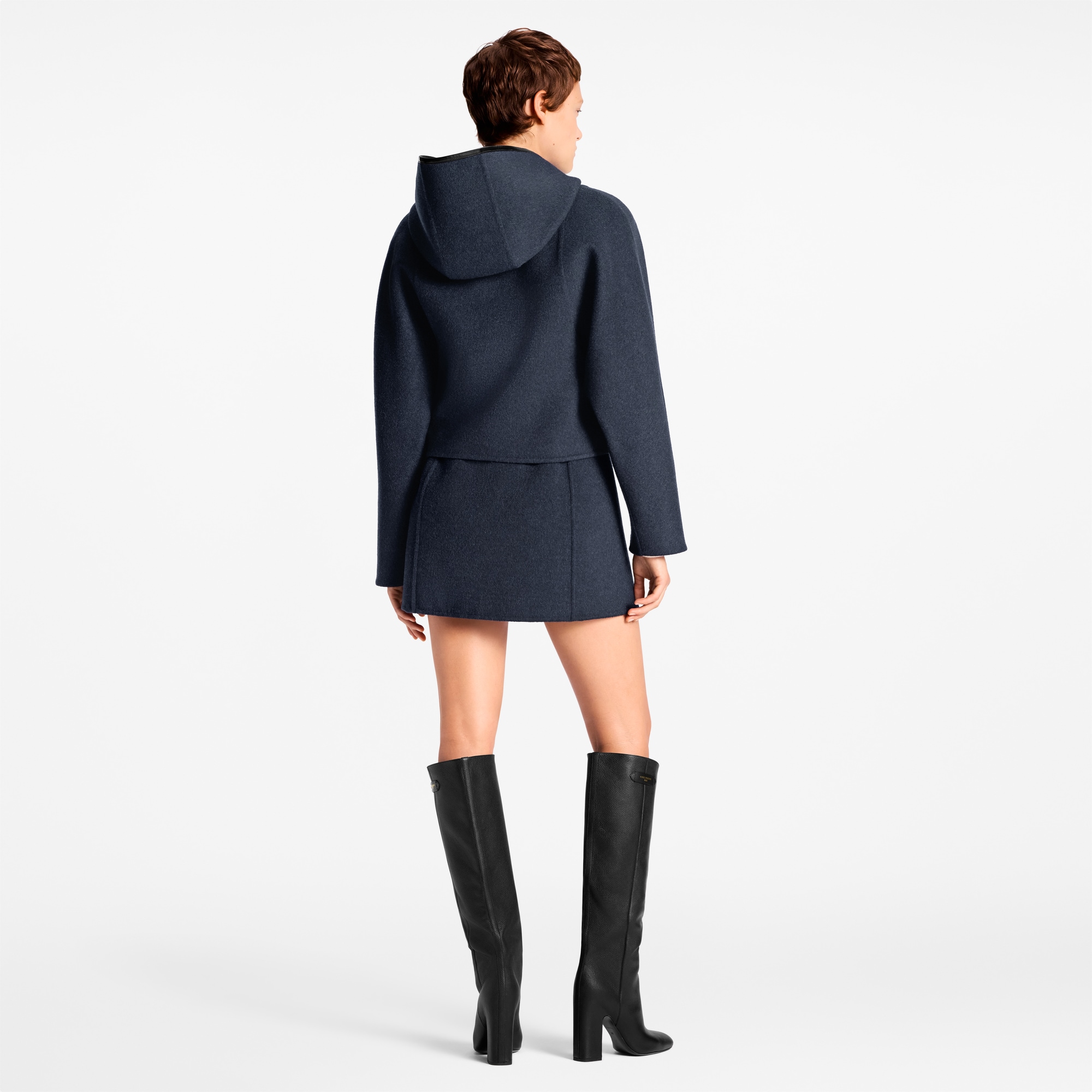 Short Hooded Duffle Coat - Discontinued Product 1AJFAG | LOUIS VUITTON